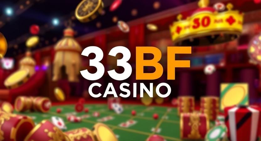 Variety of slot machines available on 33BF